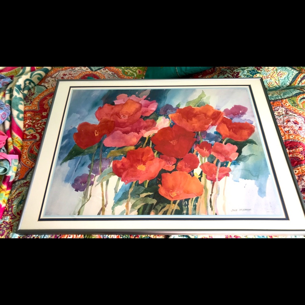 Poppy print